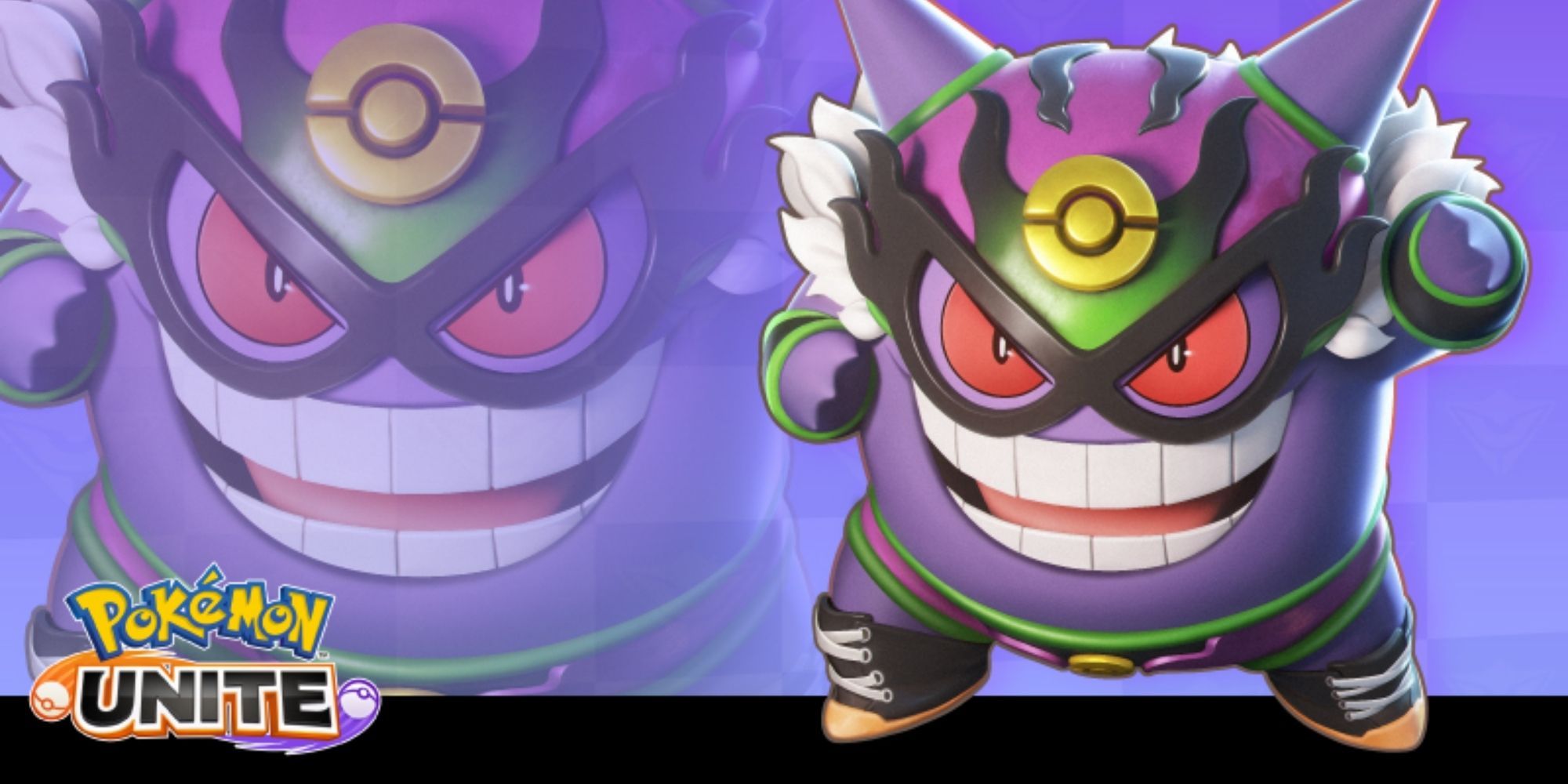 Pokemon Unite Now Has Masked Style Holowear For Gengar