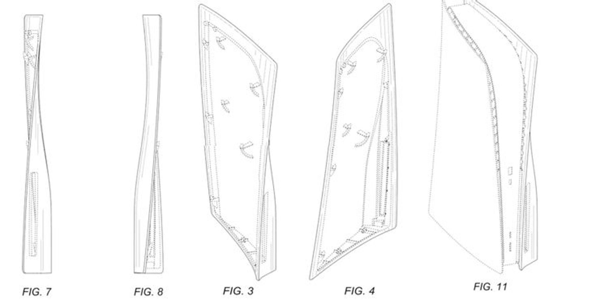 ps5 face plate patent