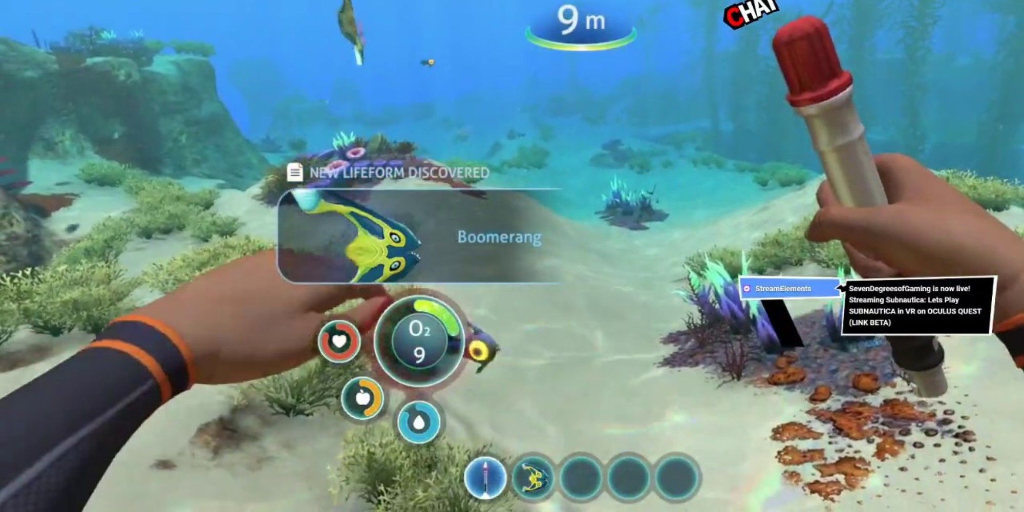 subnautica vr gameplay