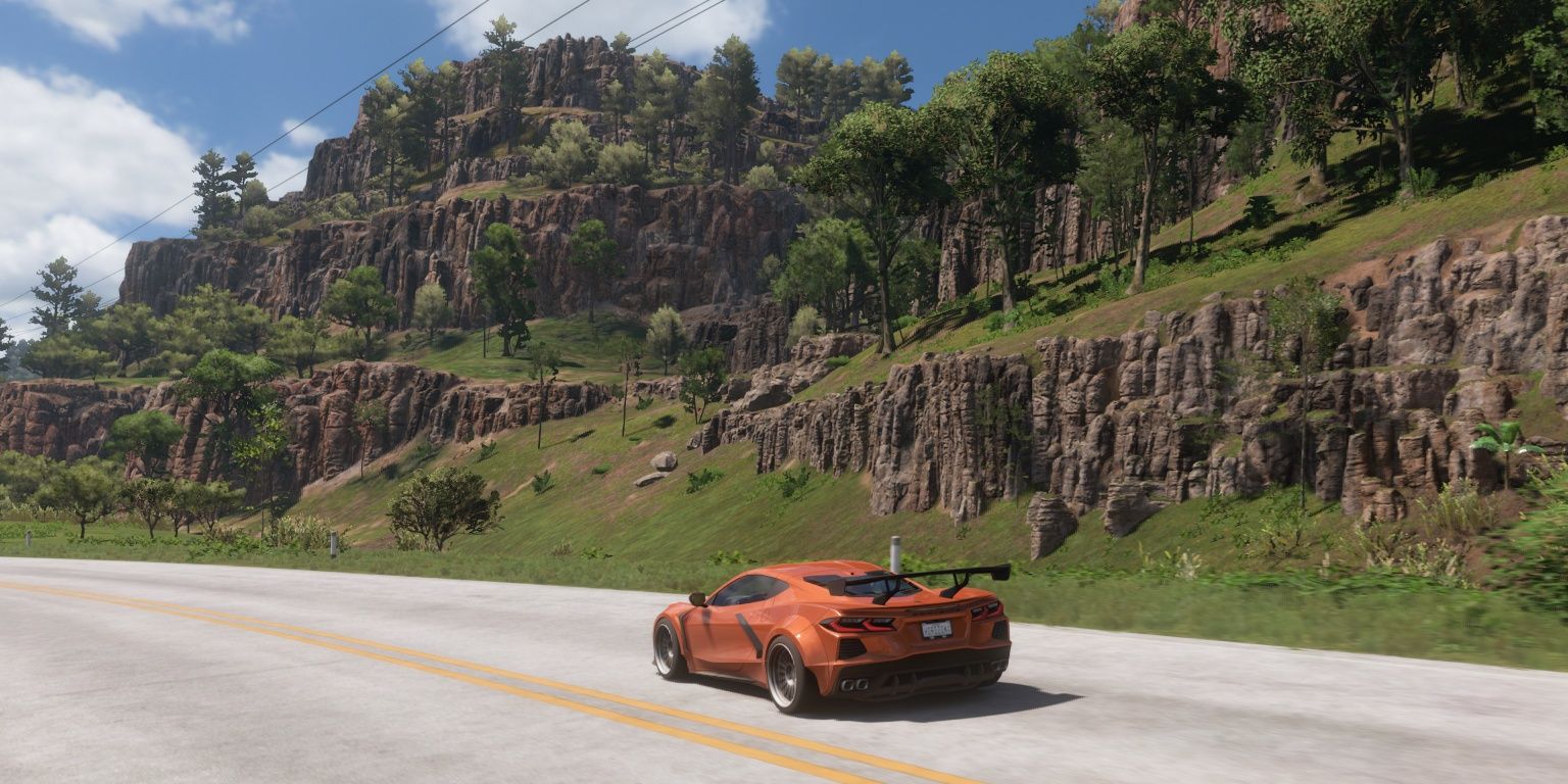 the cliffside road in forza horizon 5