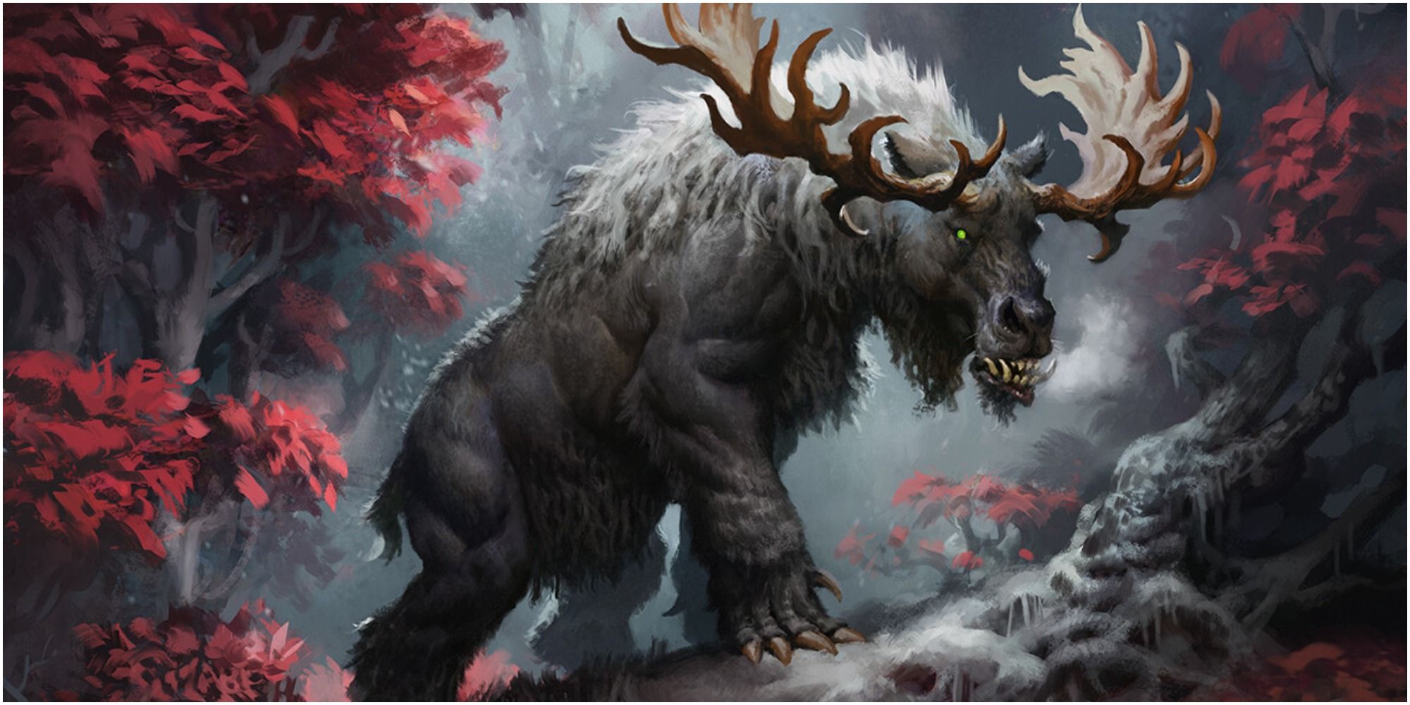 ulvenwald oddity beast mtg art