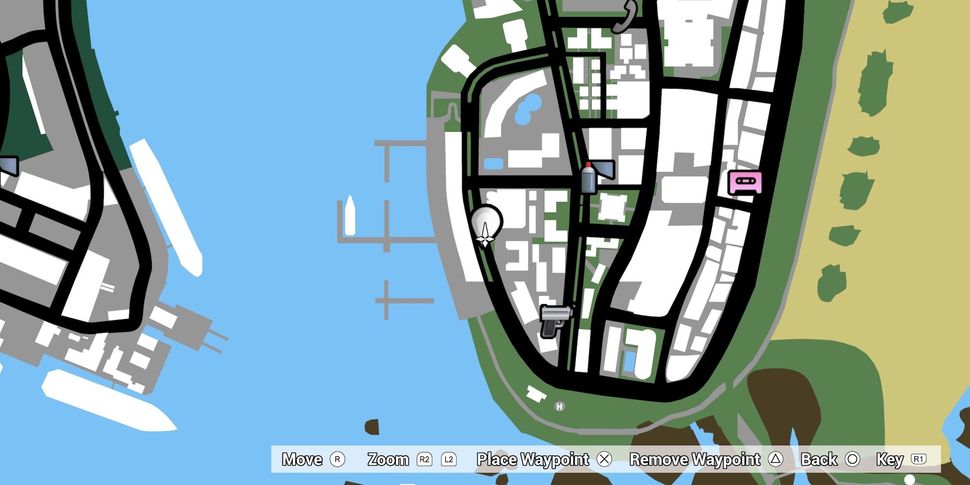 GTA Vice City: First Island Hidden Package Locations