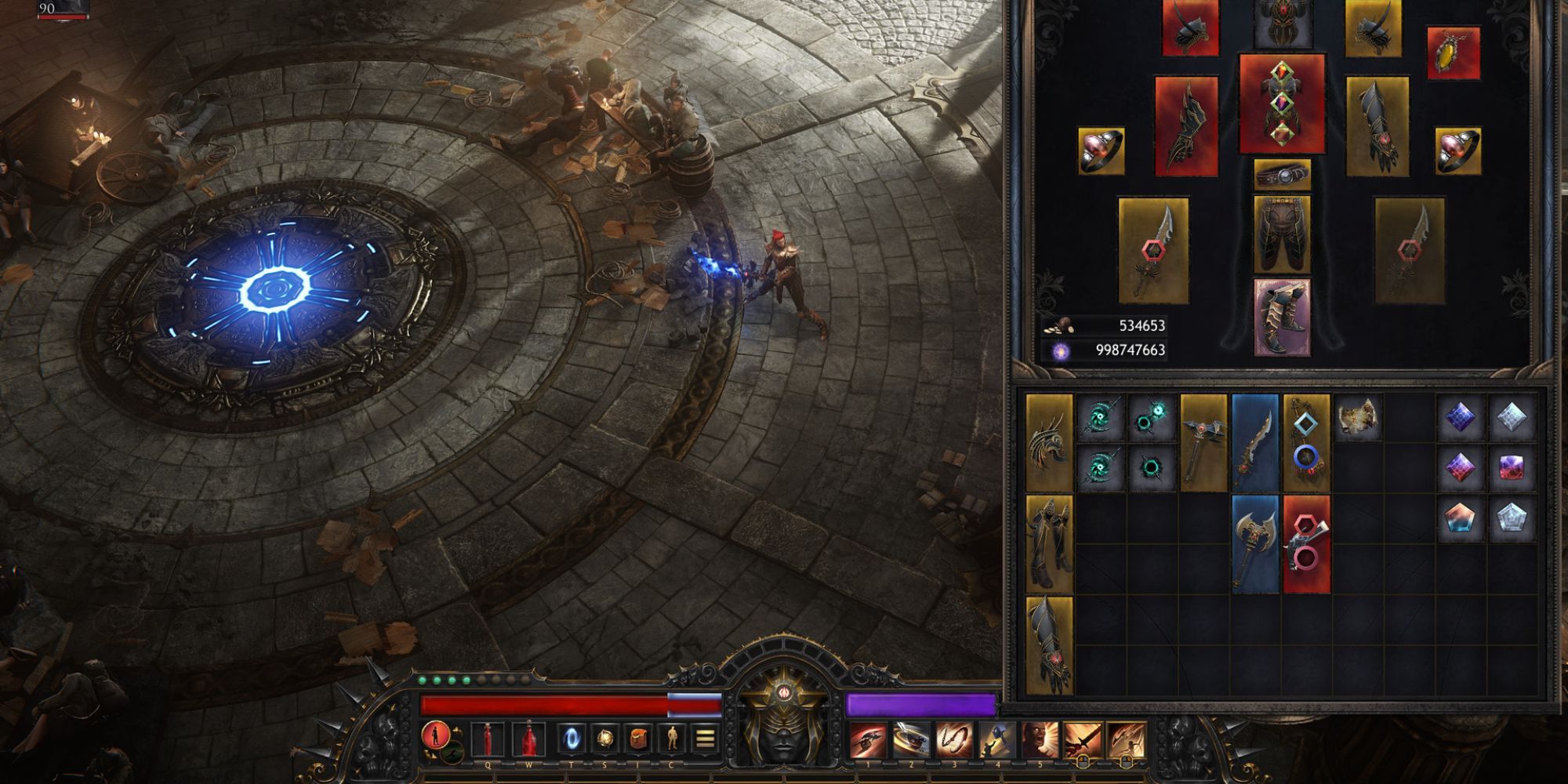 wolcen lords of mayhem inventory screenshot