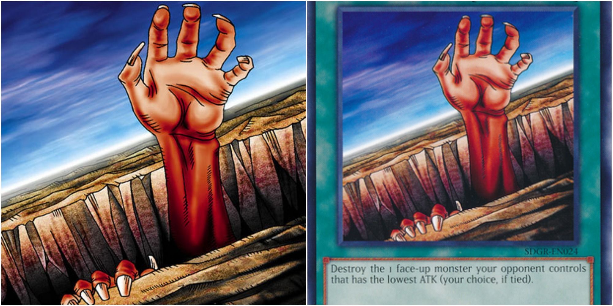 yugioh fissure card art and text