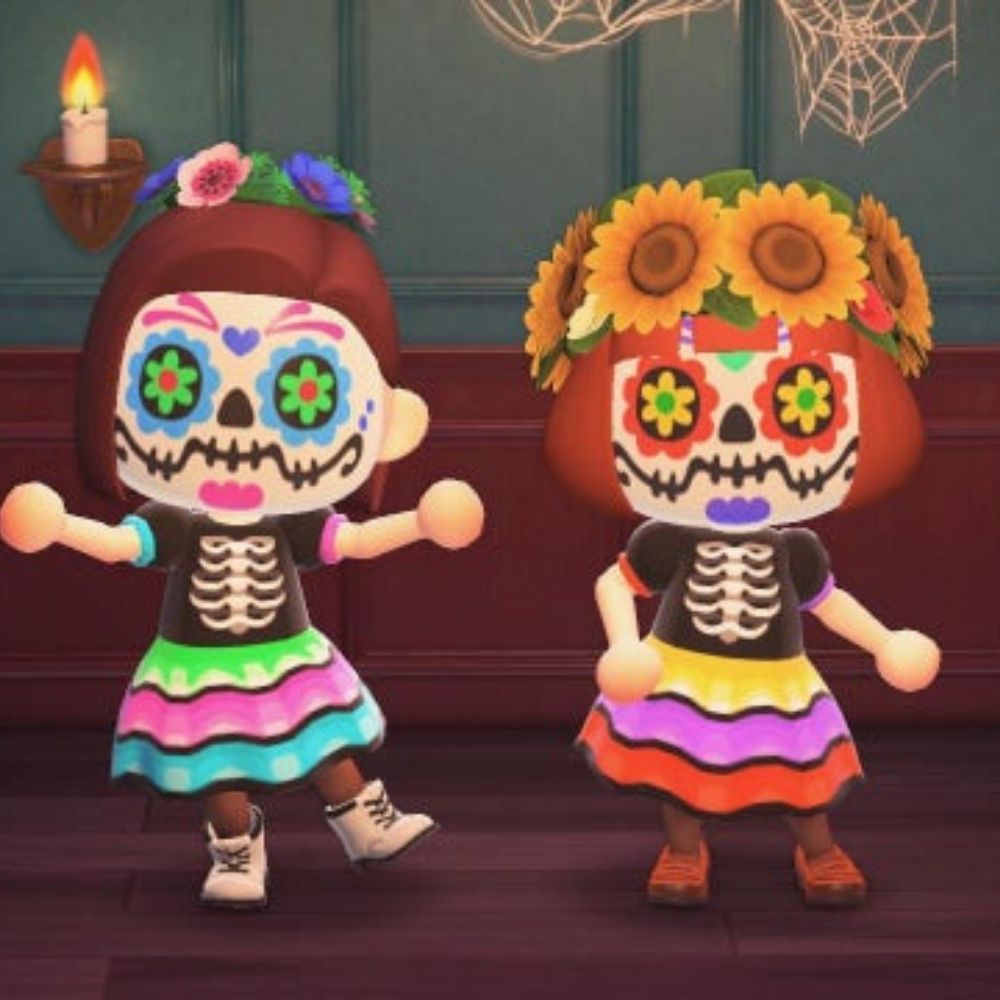 Animal Crossing New Horizons - Candy-Skull Mask