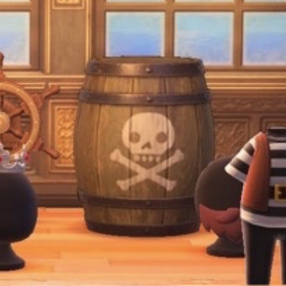 Animal Crossing New Horizons - Pirate Barrel