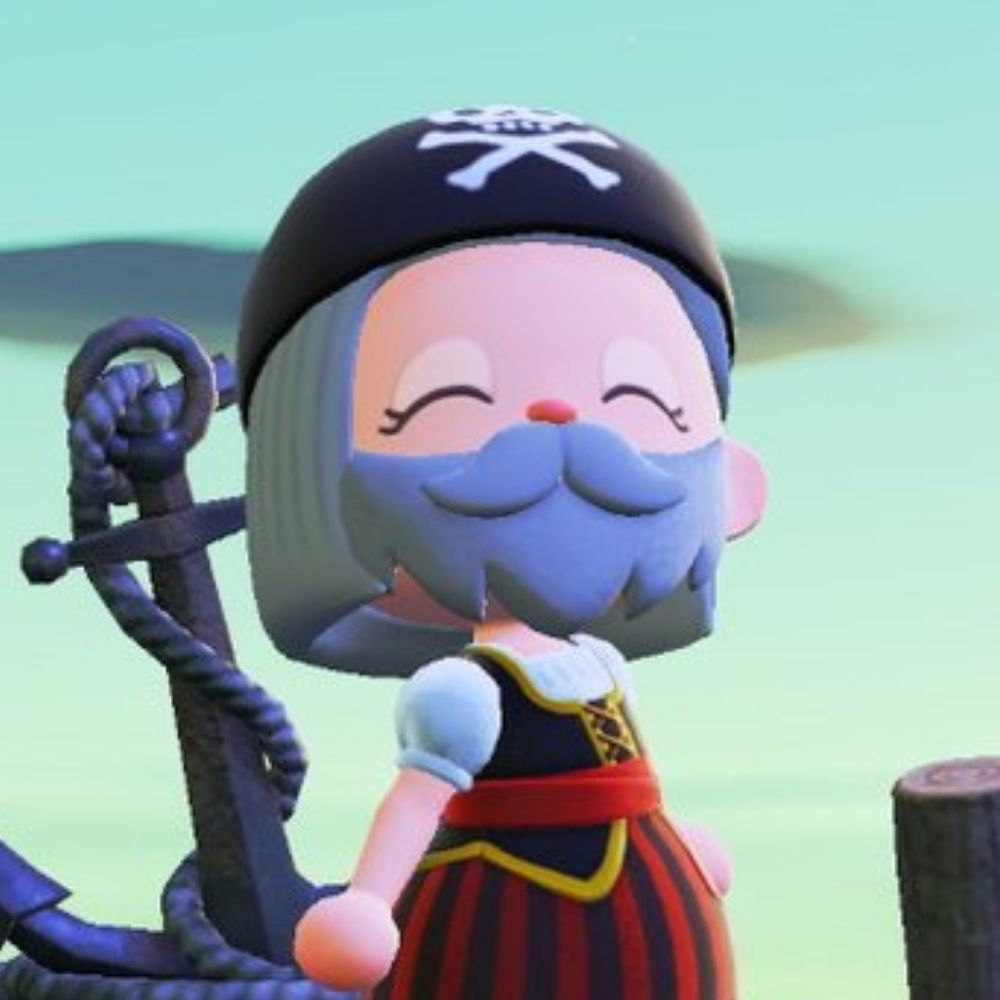 Animal Crossing New Horizons - Pirate Beard