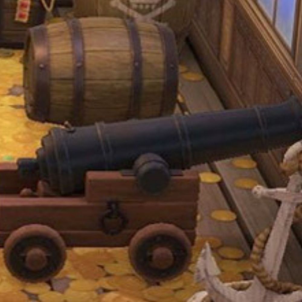 Animal Crossing New Horizons - Pirate-Ship Cannon