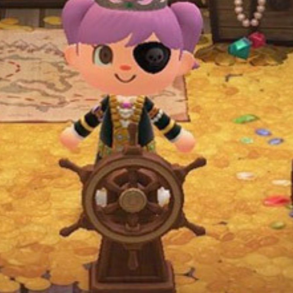 Animal Crossing New Horizons - Pirate-Ship Helm