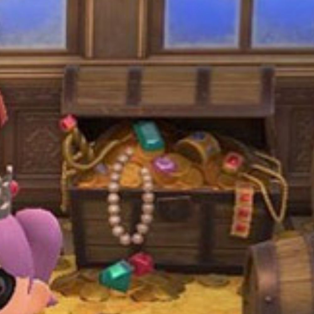 Animal Crossing New Horizons - Pirate-Treasure Chest