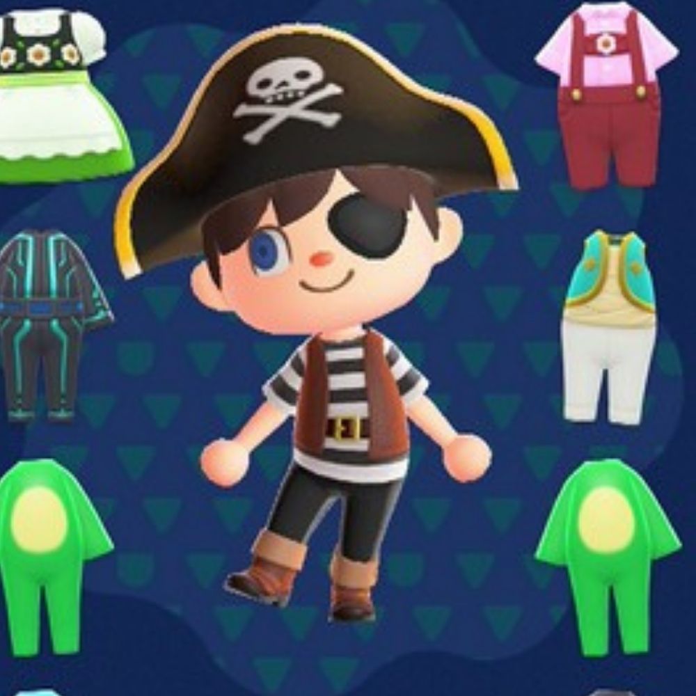 Animal Crossing New Horizons - Pirate outfit 