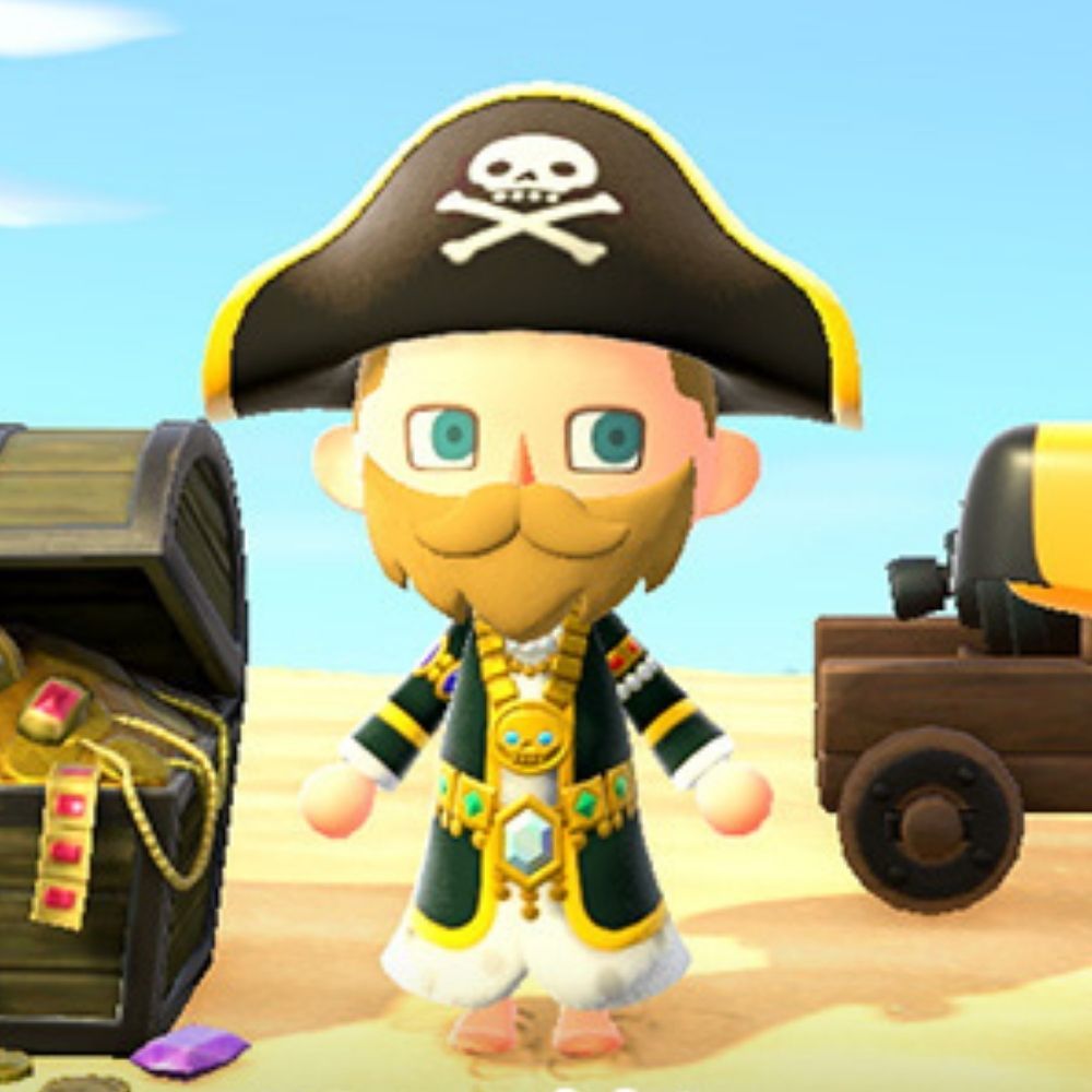 Animal Crossing New Horizons - Pirate-treasure robe