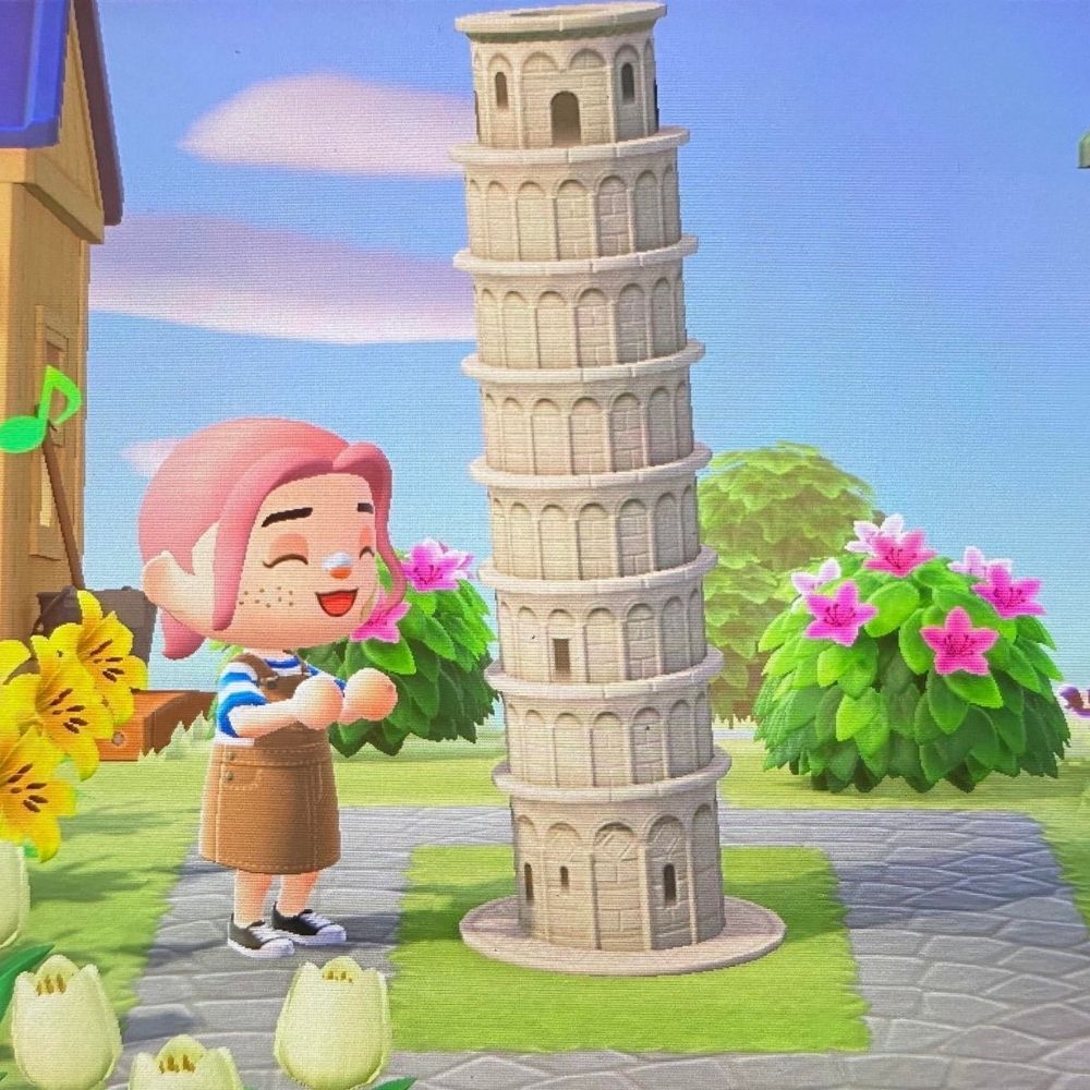 Animal Crossing New Horizons - Tower of Pisa