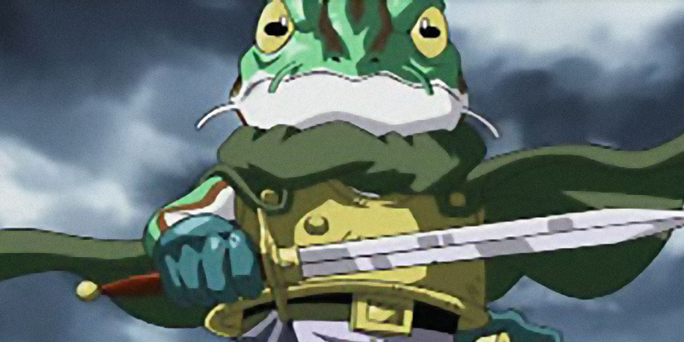 Frog in Chrono Trigger holding Masamune