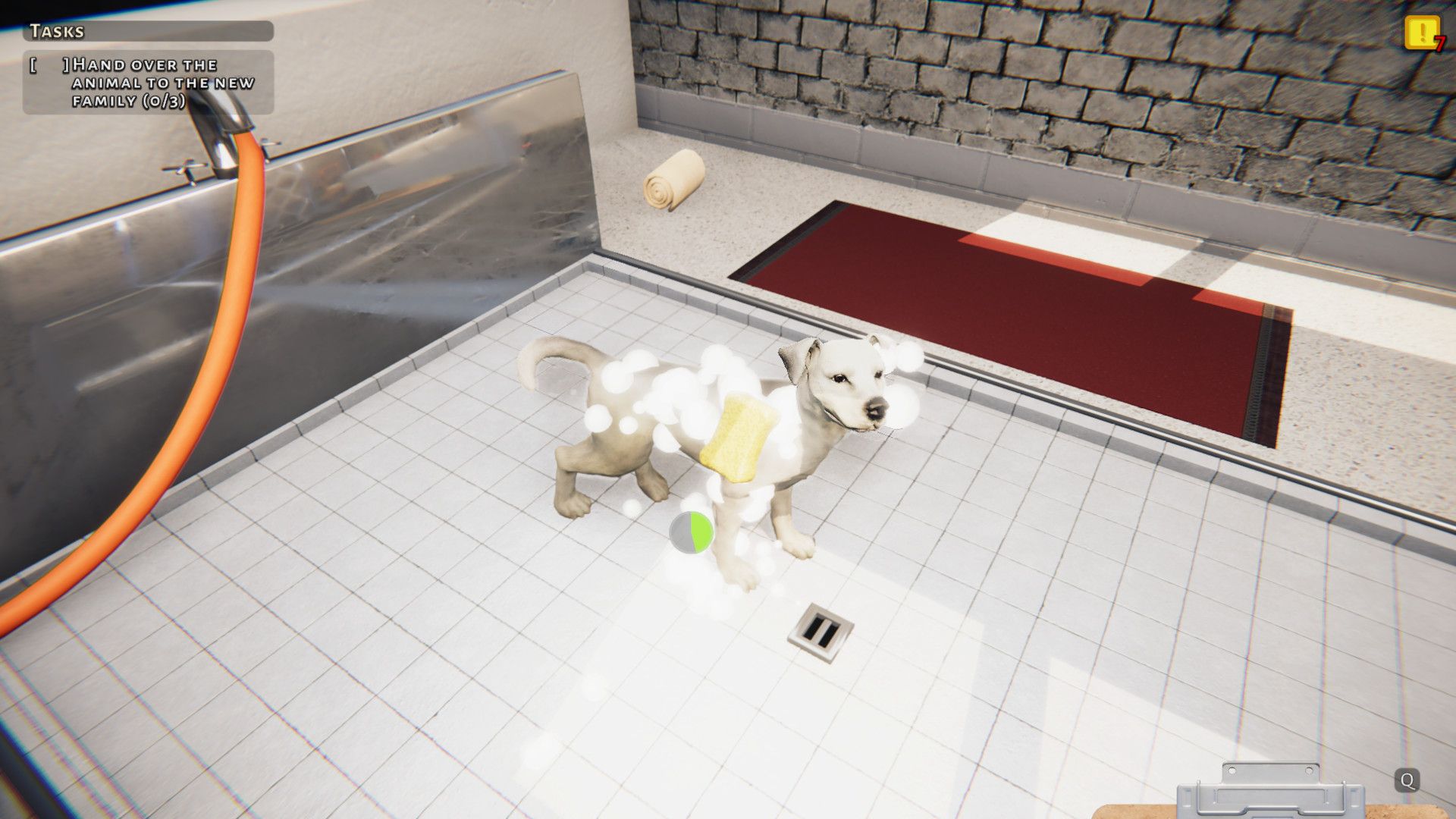 Animal Shelter Simulator_dog bath