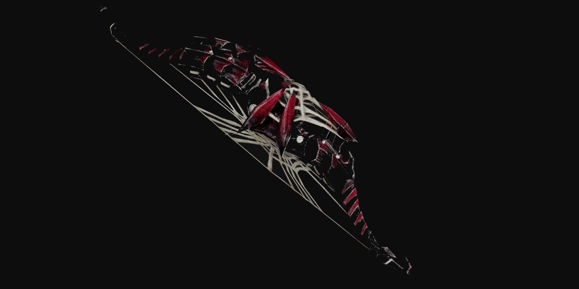 Arachnid Silverstring Bow from Monster Hunter Rise