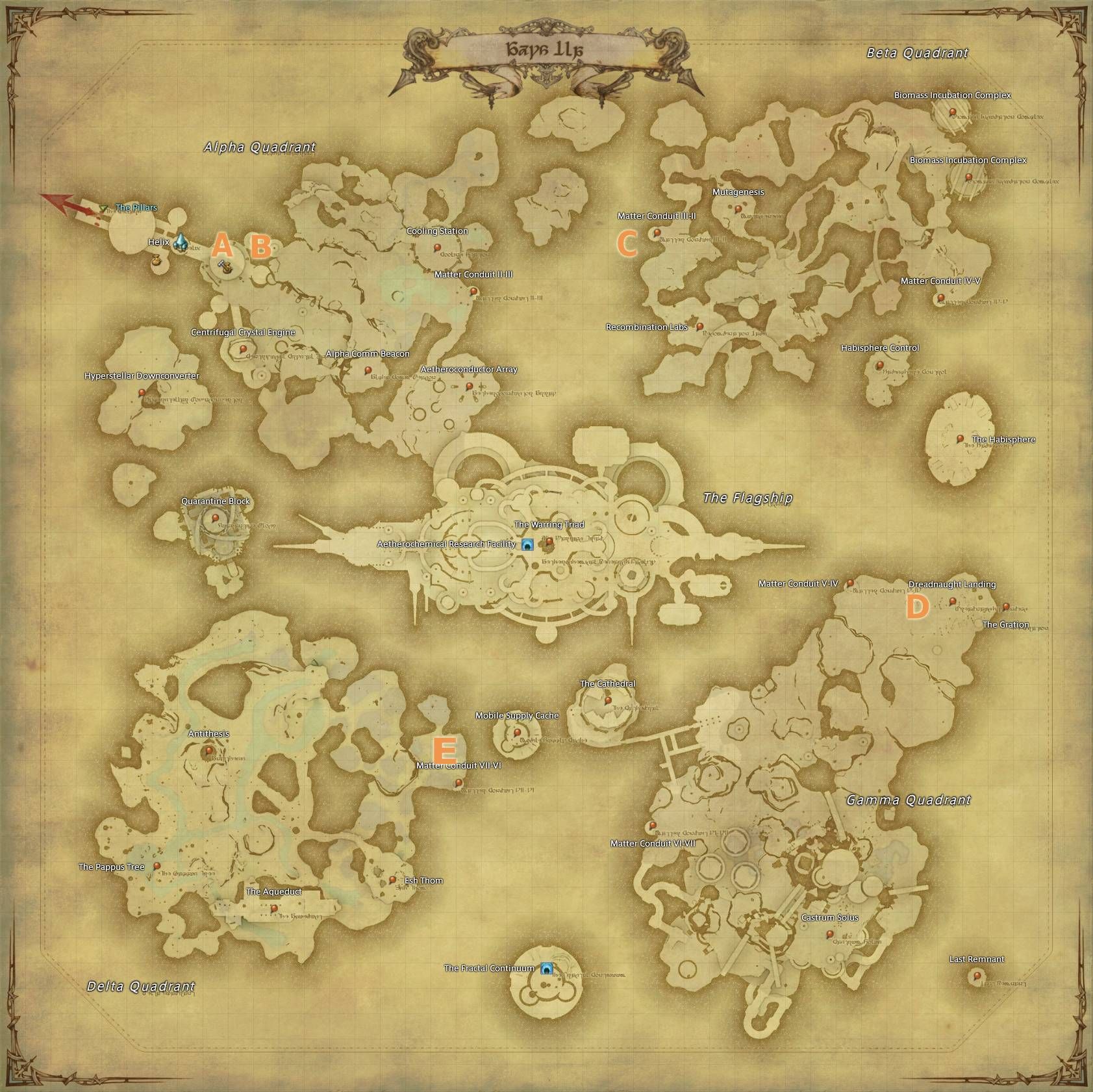 Every Azys Lla Aether Current Location In FFXIV: Heavensward