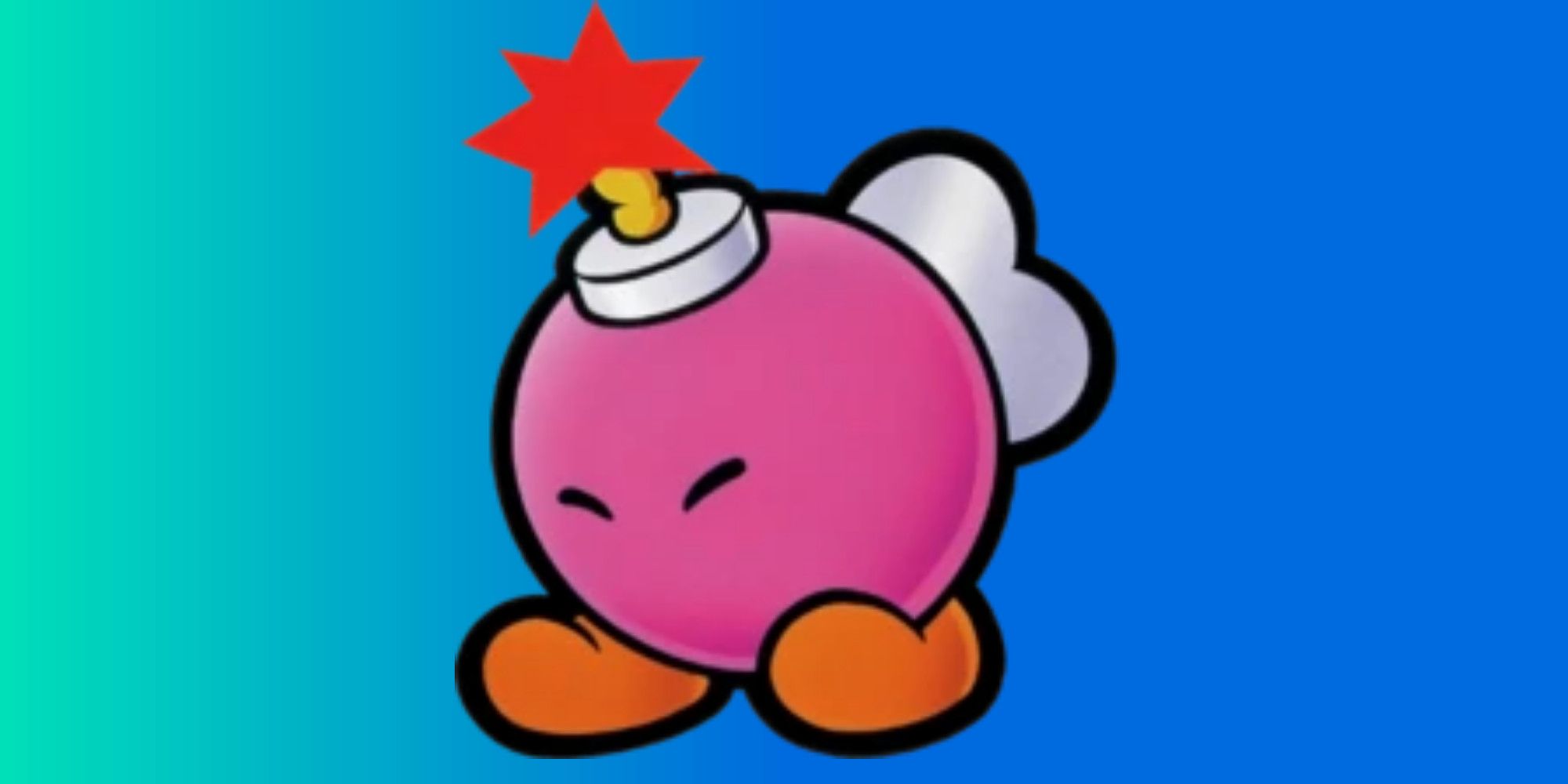 Bombette from Paper Mario