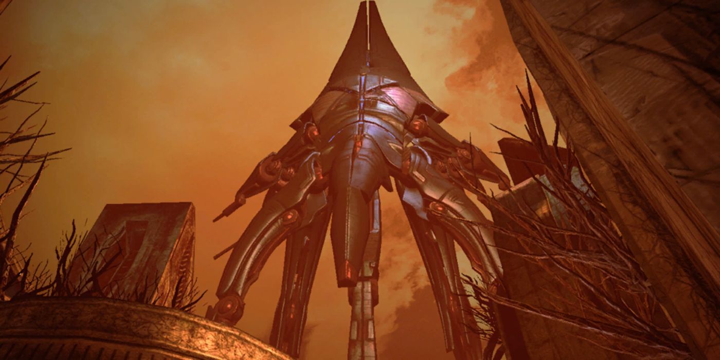 Codex image for Soverign, a Reaper, in the first Mass Effect