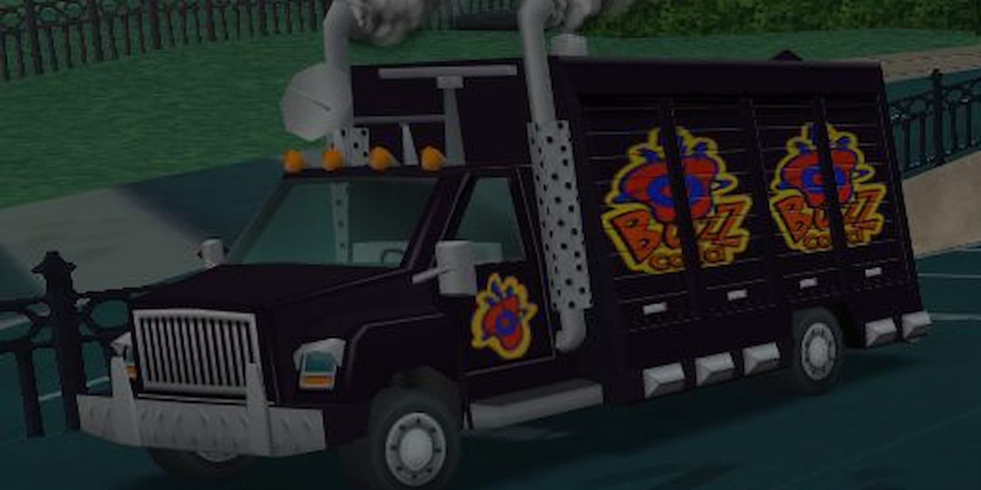 Front view of the Cola Truck