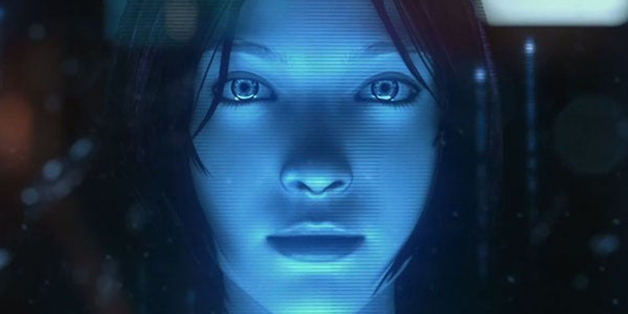 Halo: Cortana Character Model Up Close In Profile In Halo Infinite.