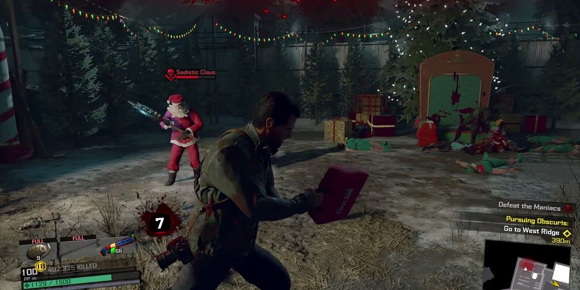 Dead Rising 4 frank vs antagonist sadistic claus