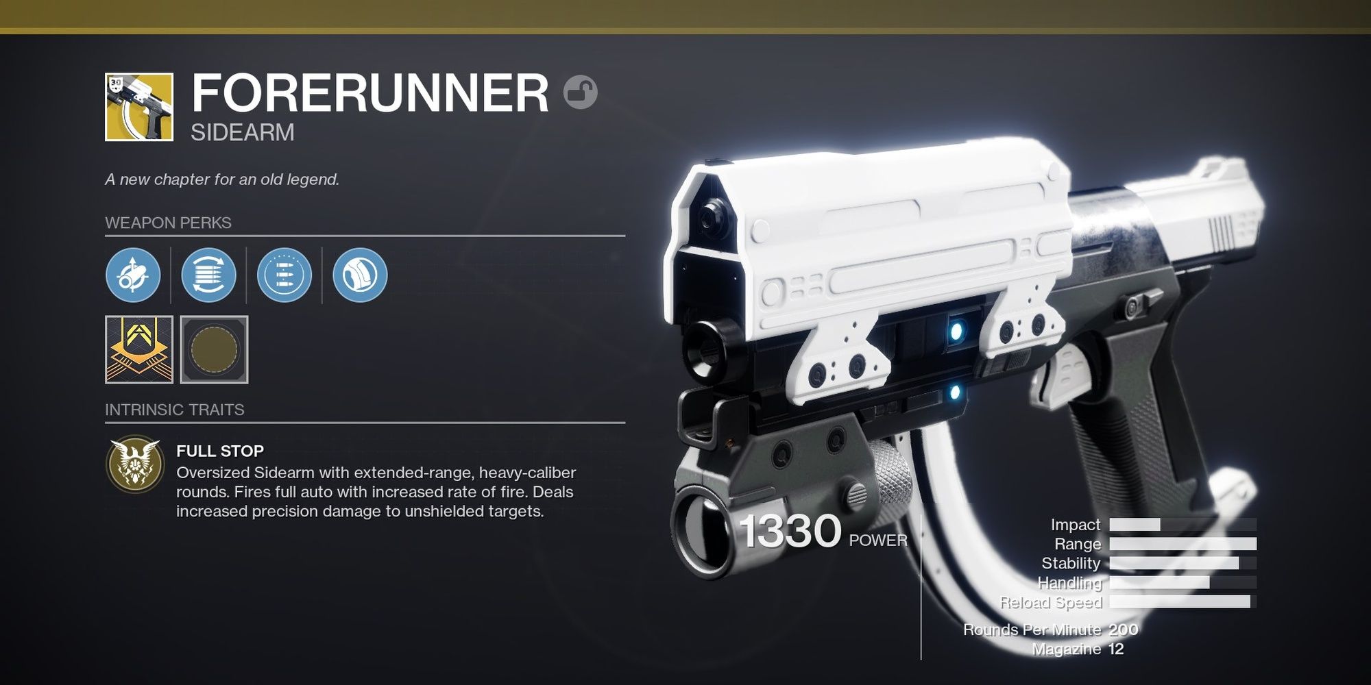 Destiny 2 Forerunner Weapon