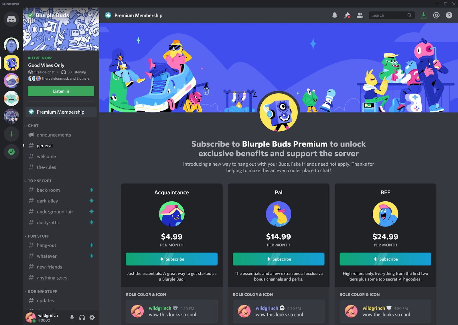 Discord Paywall 2