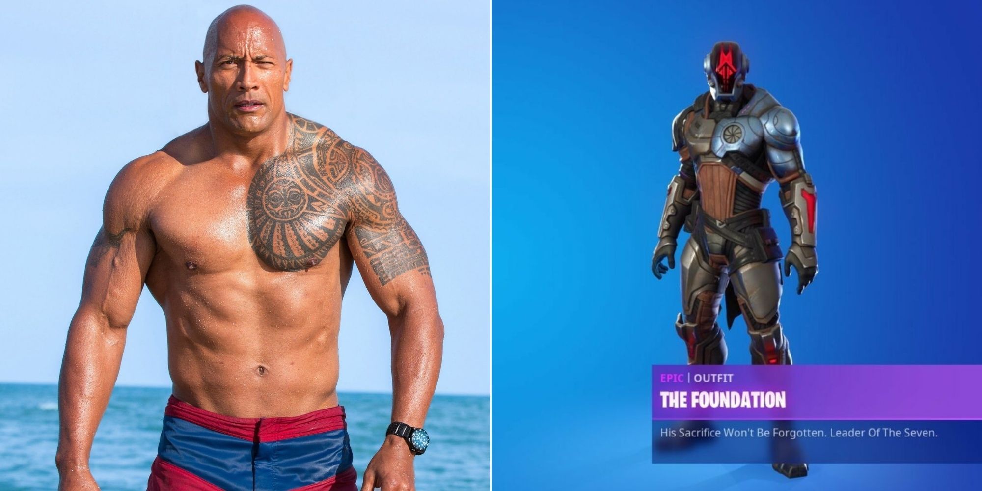 ModernWarzone on X: Dwayne The Rock Johnson is now in #Fortnite 🪨   / X