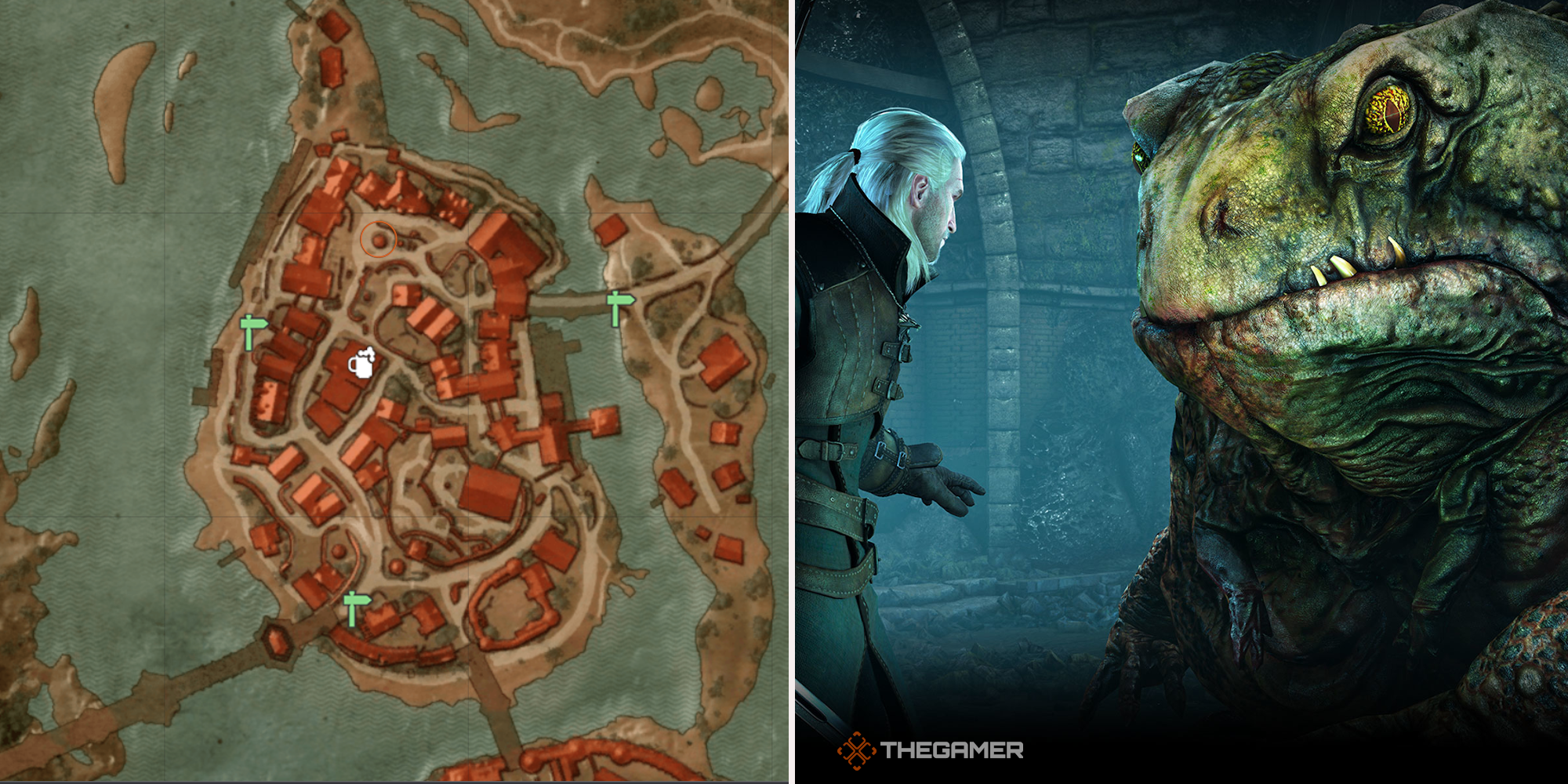 Evils Soft First Touches Oxenfurt sewers map guide The Witcher 3 pastemagazine