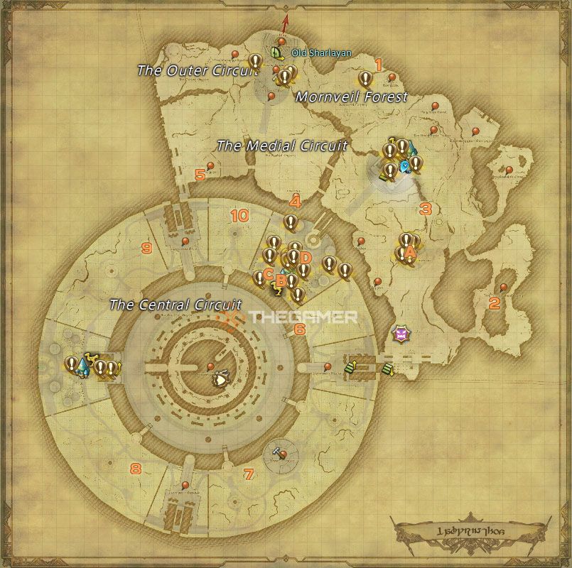 FF14 Aether Currentsin Labyrinthos 