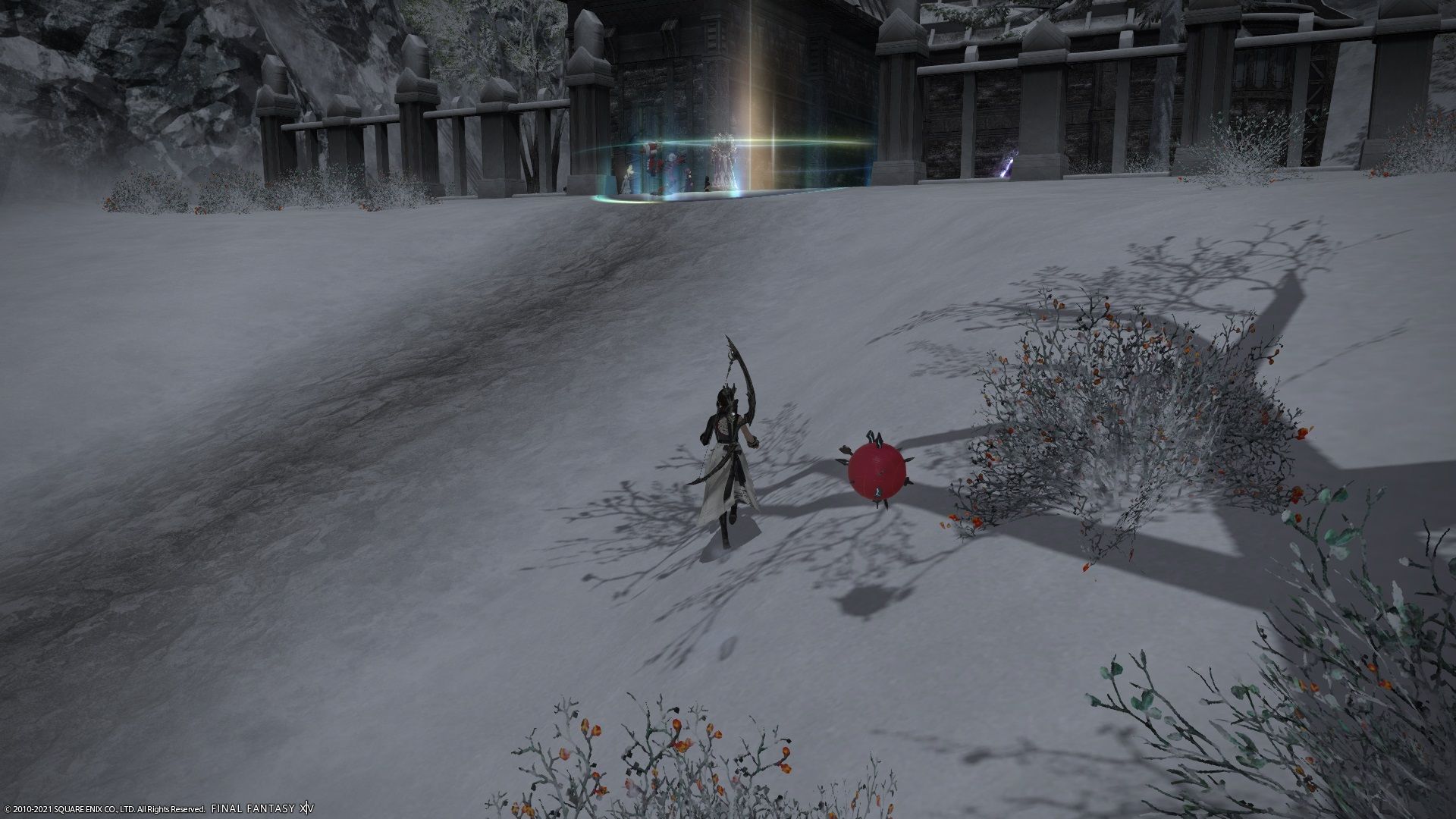 FF14 Tracks in the snow main scenario quest end goal