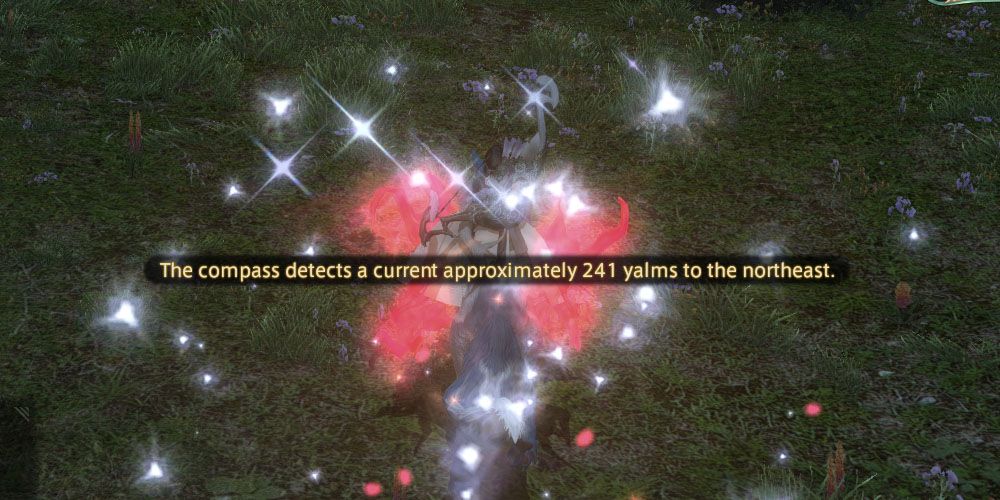 FF14 using aether compass