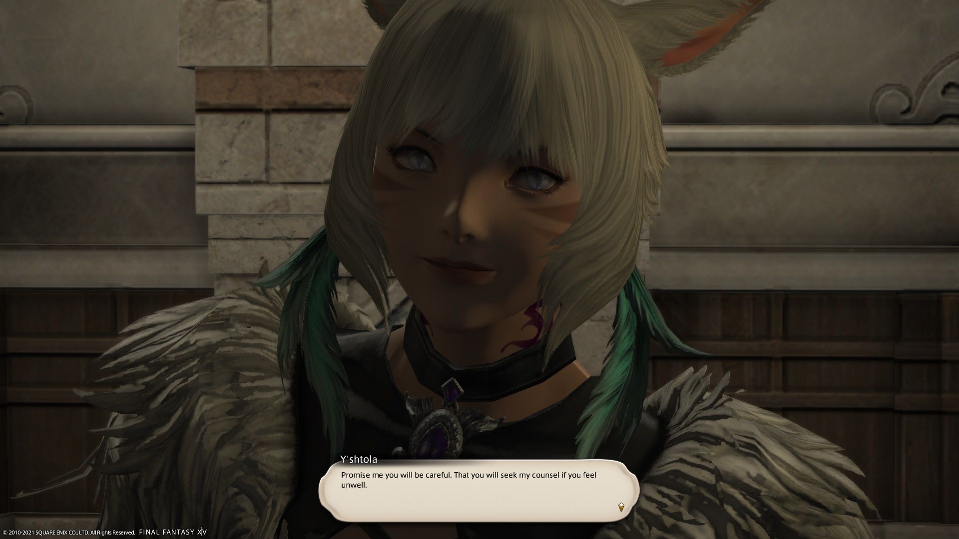 FFXIV Endwalker Y'shtola in Returning Home main scenario quest