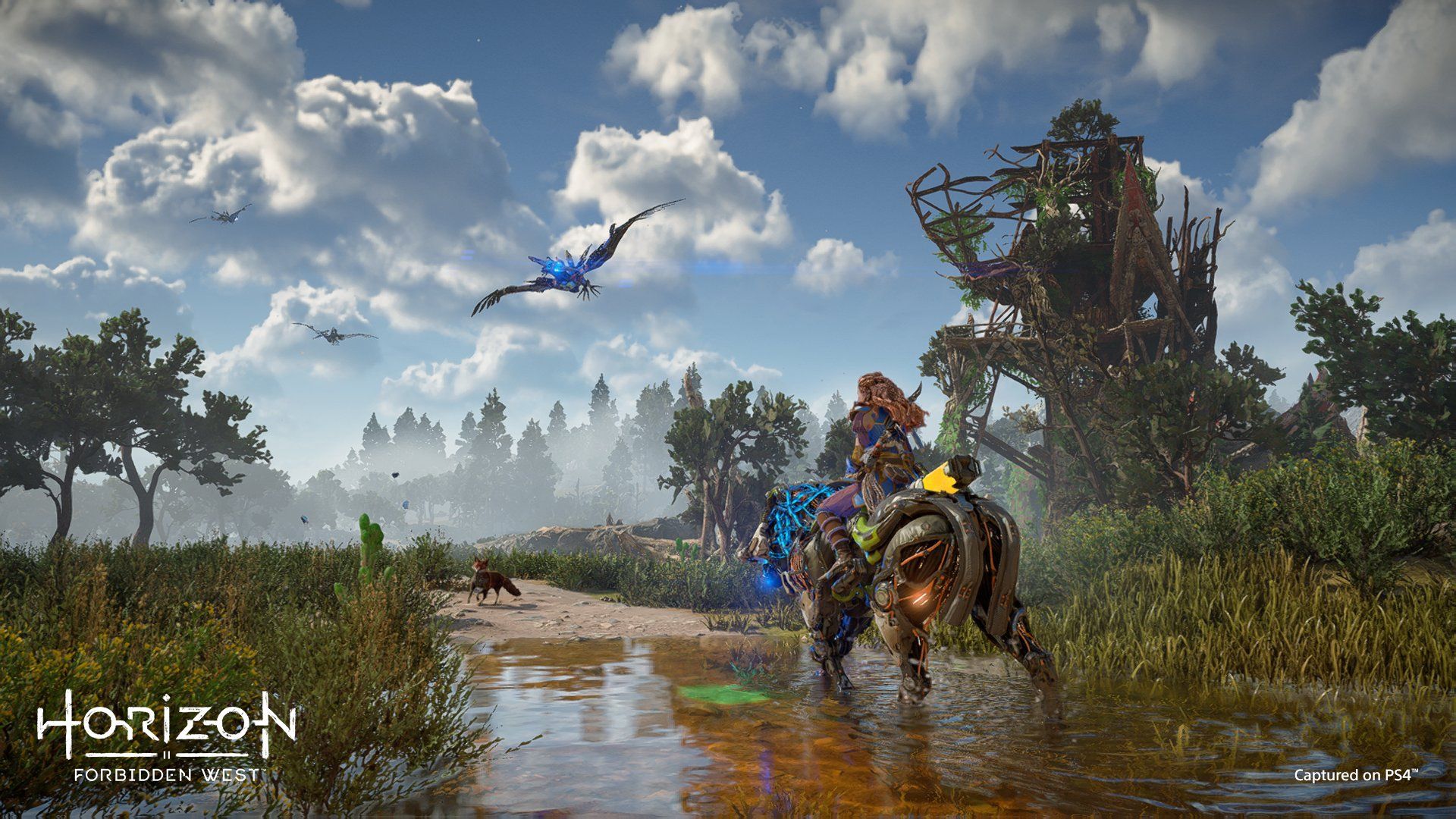 Horizon Forbidden West: how a PS5 graphics showcase scales down to PS4