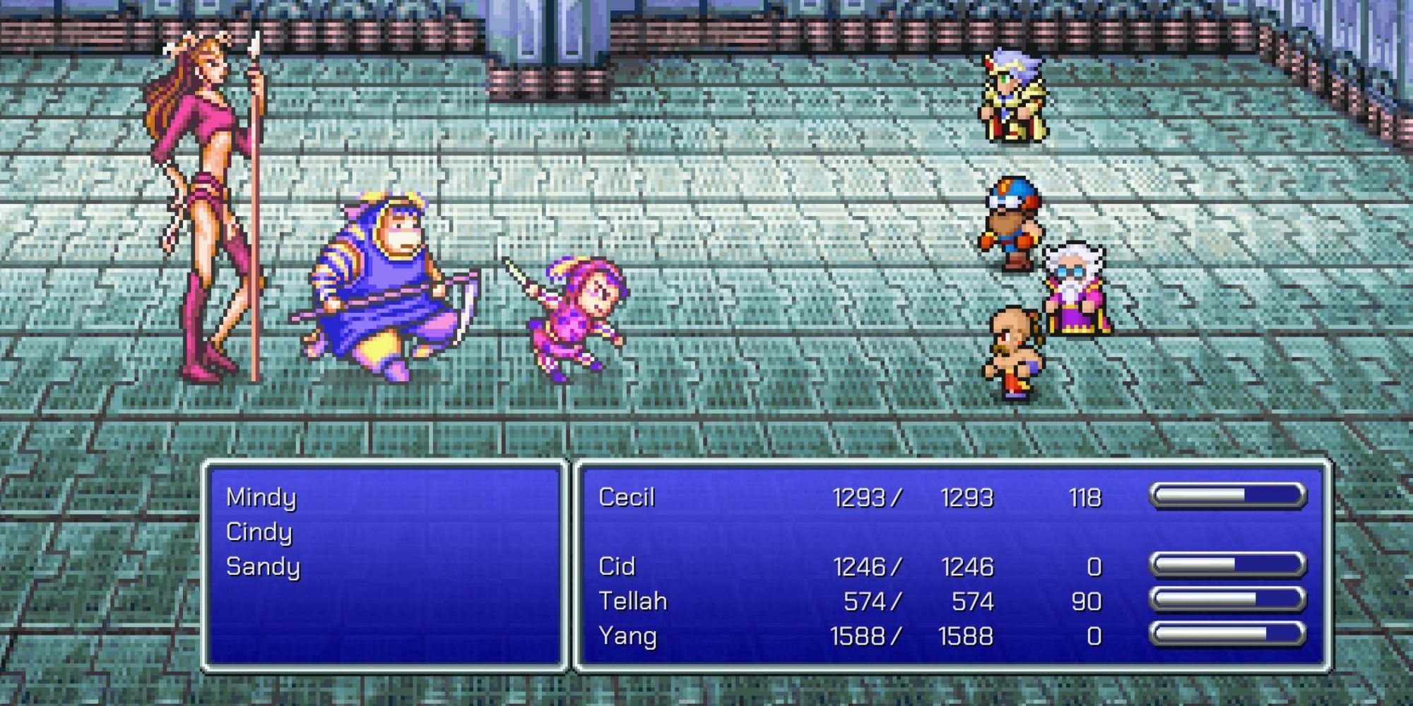 Final Fantasy 4 Pixel Remaster Magus Sisters