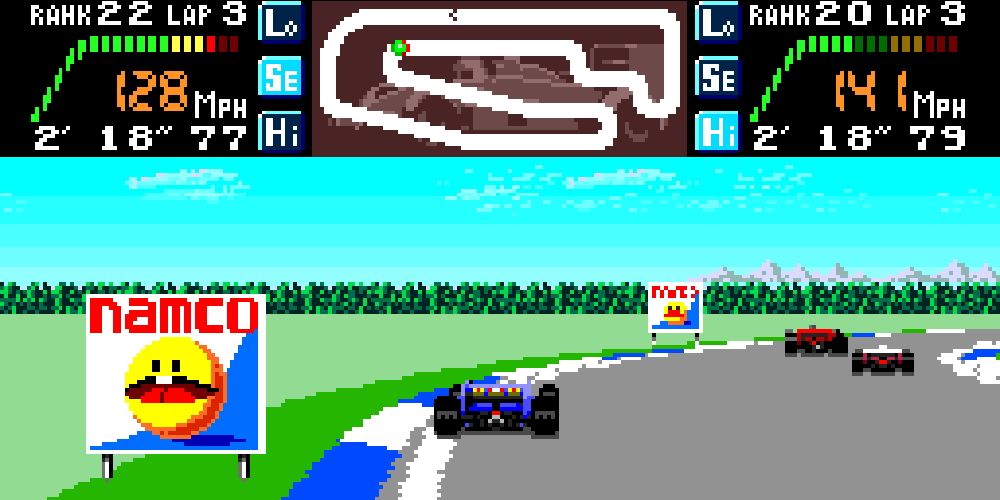Final Lap Twin on the TurboGrafx-16