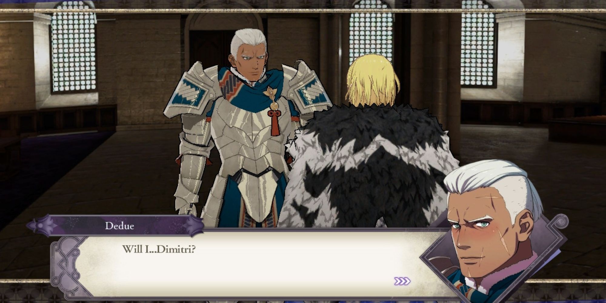 Fire Emblem Three Houses - Dedue and Dimitri Support Conversation