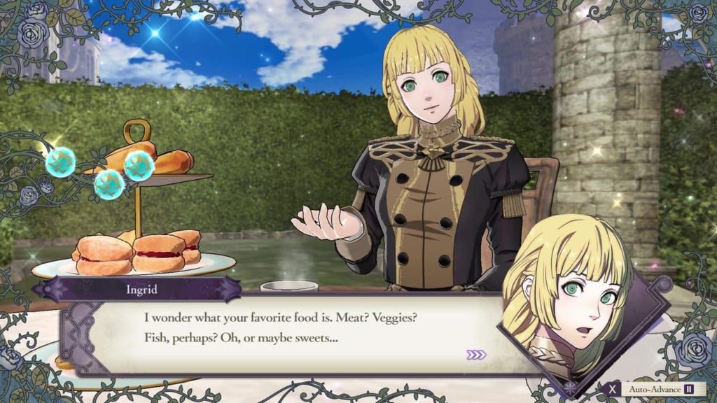 Fire Emblem Three Houses Ingrid Tea Party 2