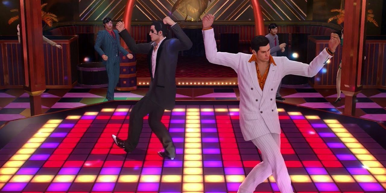 Friday Night — Yakuza 0 - Majima and Kiryu dancing