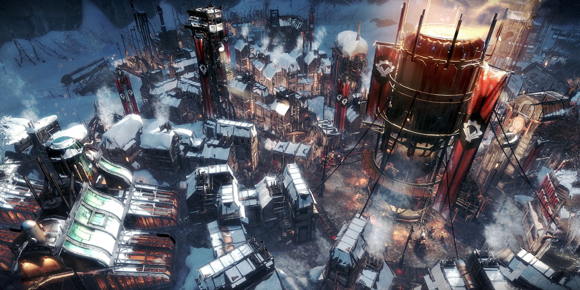 Frostpunk closeup of generator