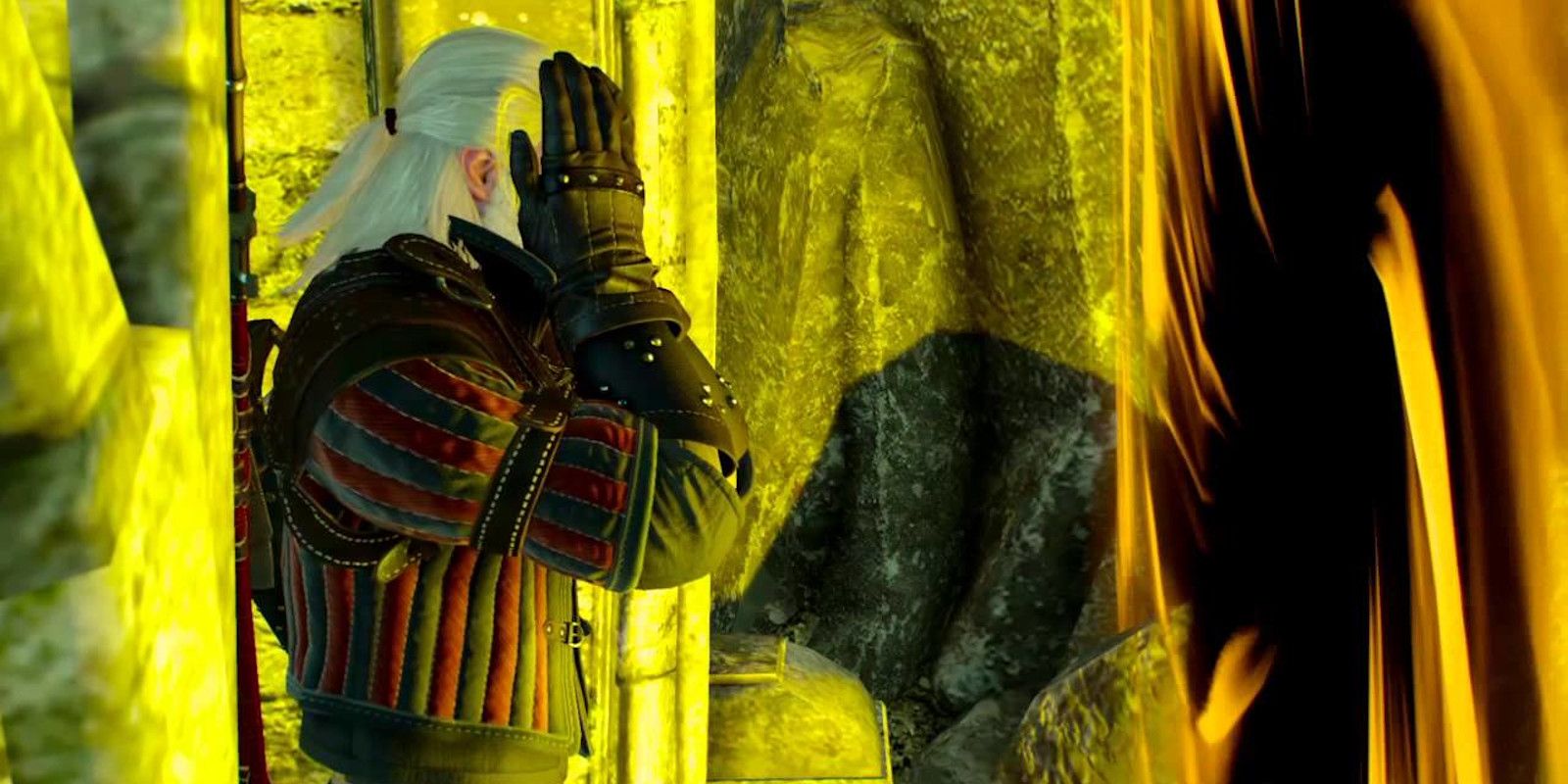 Geralt hates portals