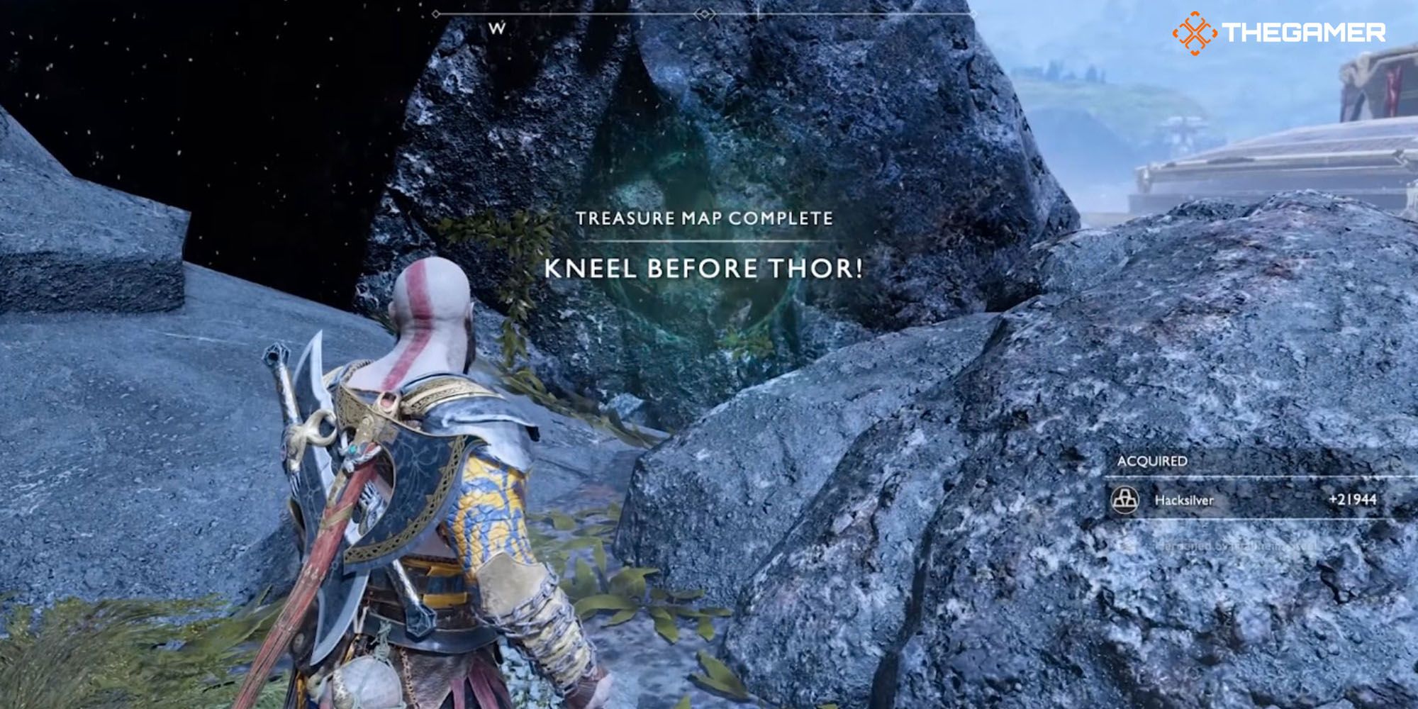 God of War guide: Kneel Before Thor! treasure map location - Polygon