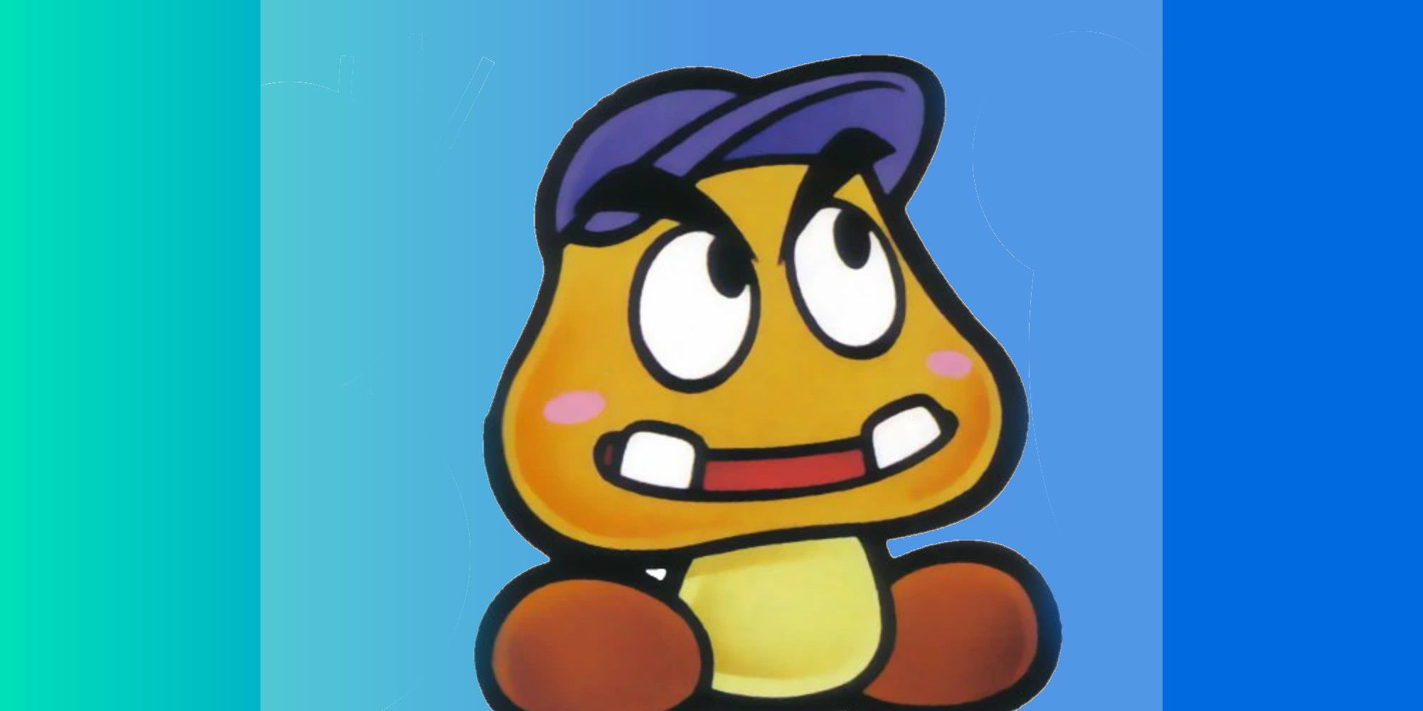 Goombario from Paper Mario