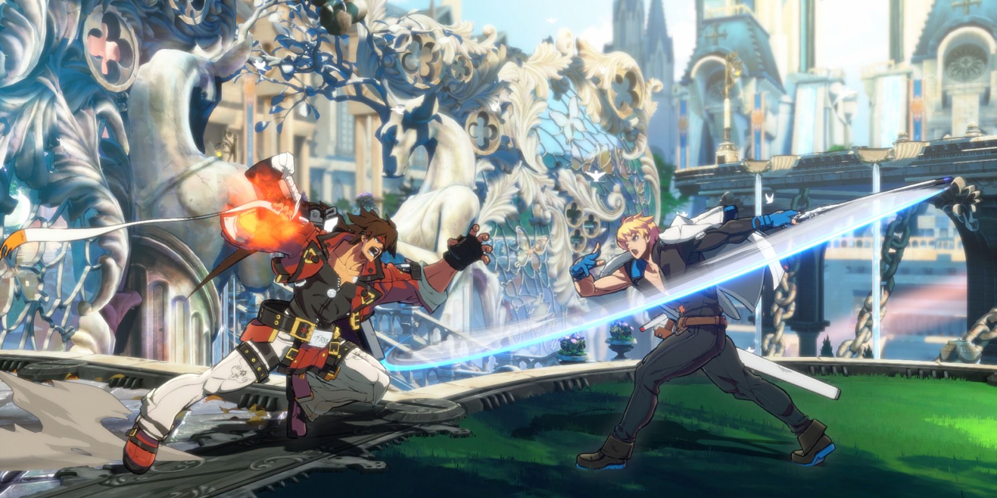  Sol Vs Ky Key Art From Guilty Gear Strive