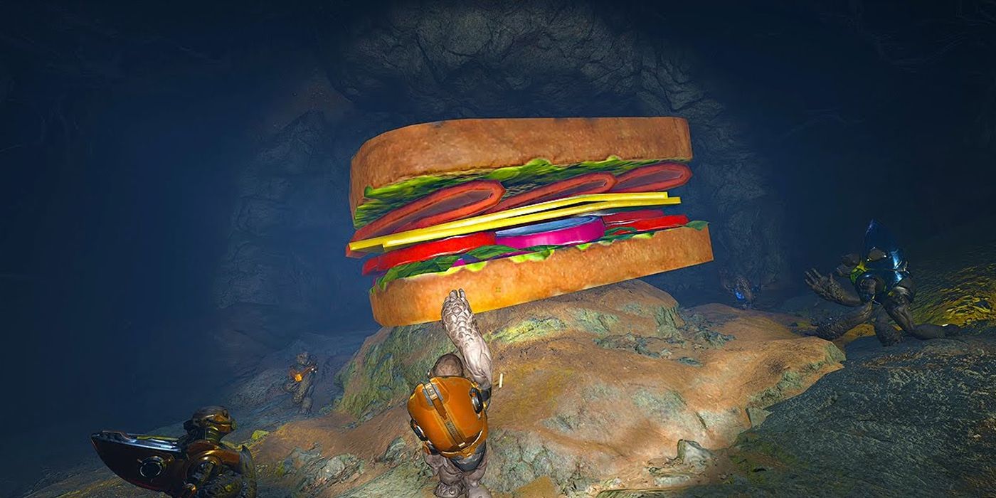 Halo Infinite Easter Eggs 8 sandwhich