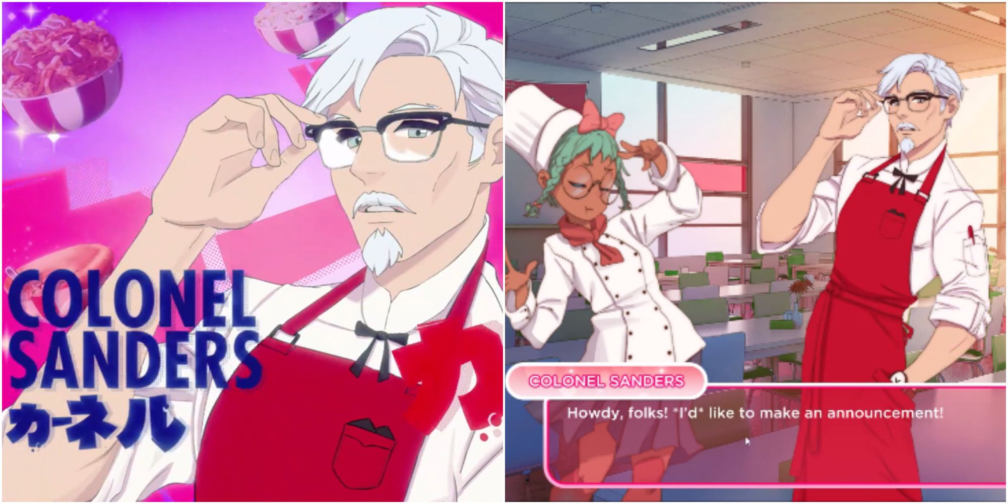 I Love You, Colonel Sanders