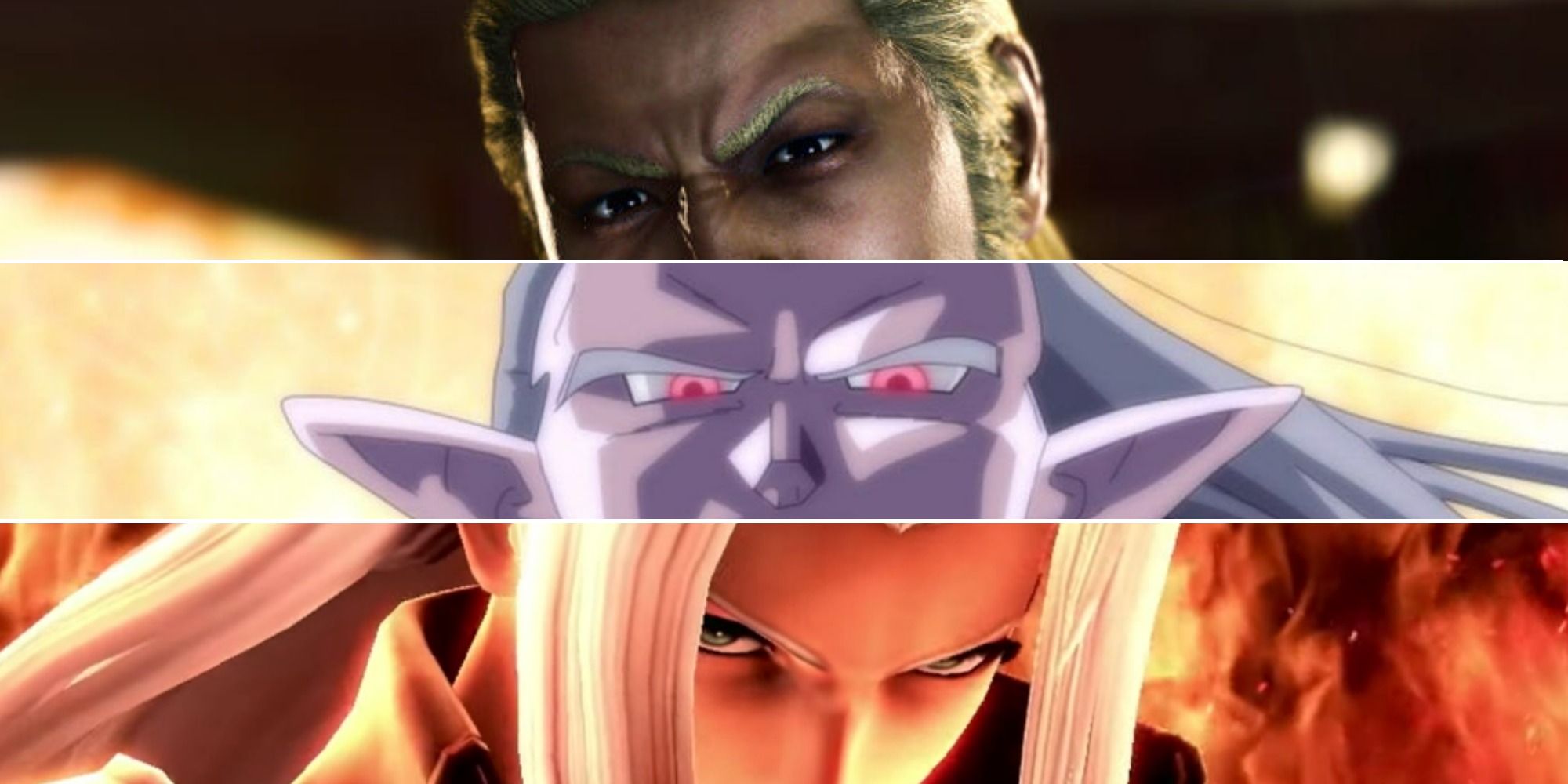 Intimidating Antagonists Featured Image (with Sephiroth, Magus, and Ryuji Goda)