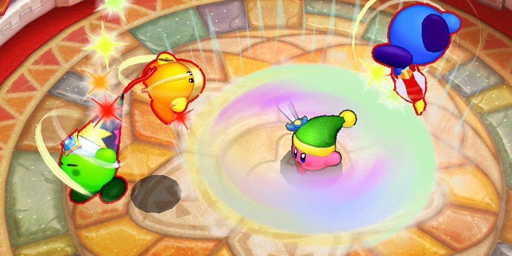 Kirby Battle Royale battle minigame