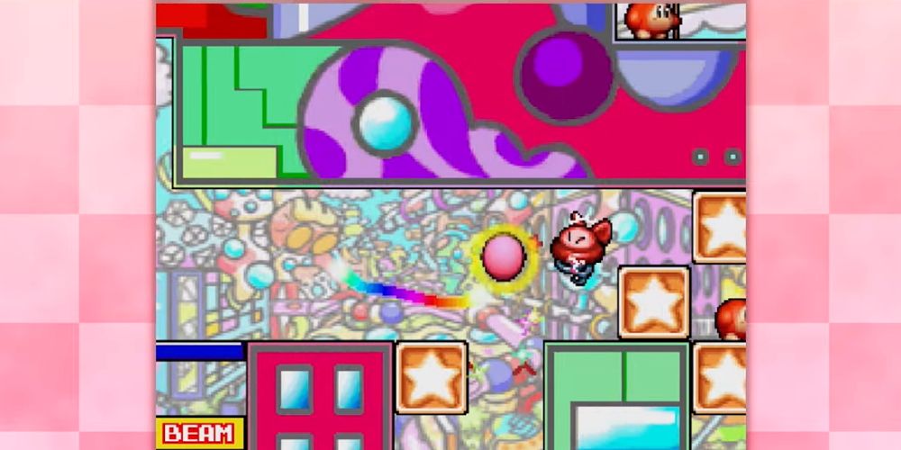 Kirby's Canvas Curse gameplay